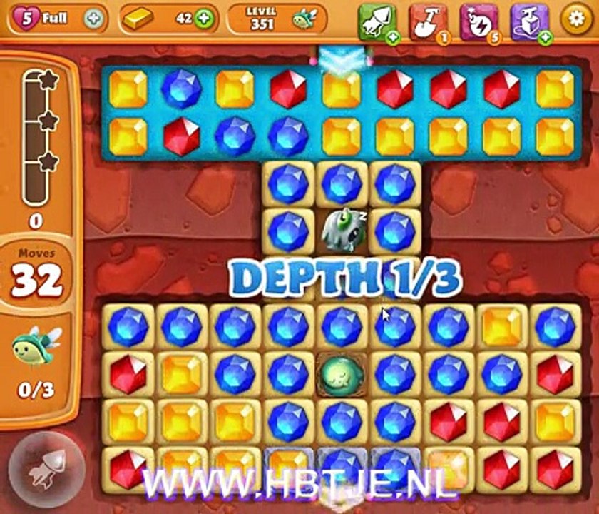 Diamond Digger Saga level 351