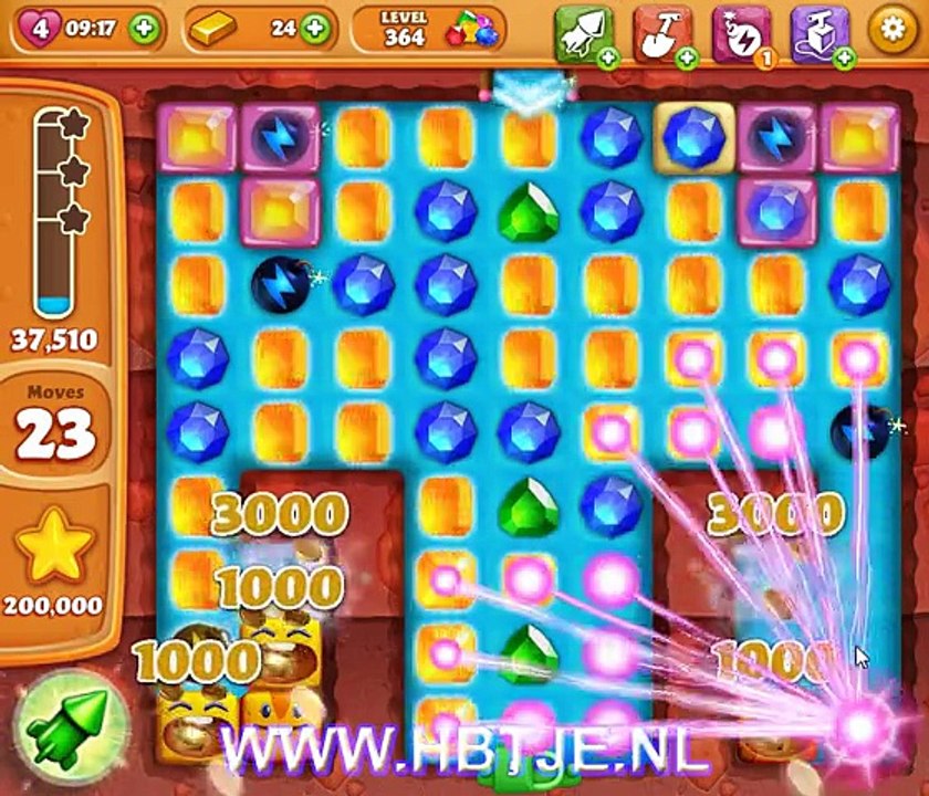 Diamond Digger Saga level 364