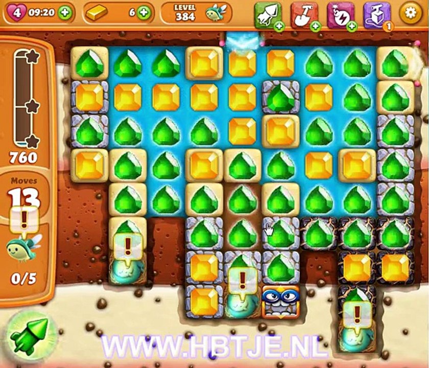 Diamond Digger Saga level 384