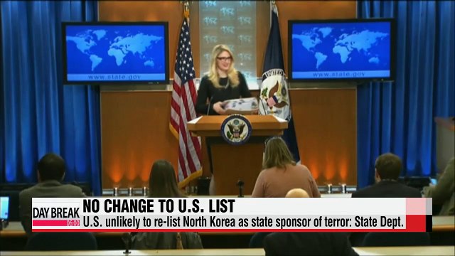 U.S. unlikely to re-list North Korea state sponsor of terror