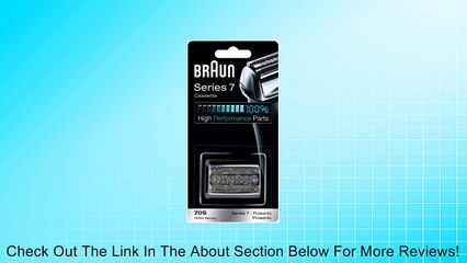 BRAUN 70s Series 7 Pulsonic - 9000 Series Shaver Cassette - Replacement Pack Review
