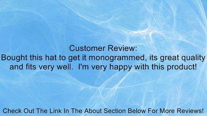 Port Authority Signature Ladies Sandwich Bill Cap with Striped Closure. Review