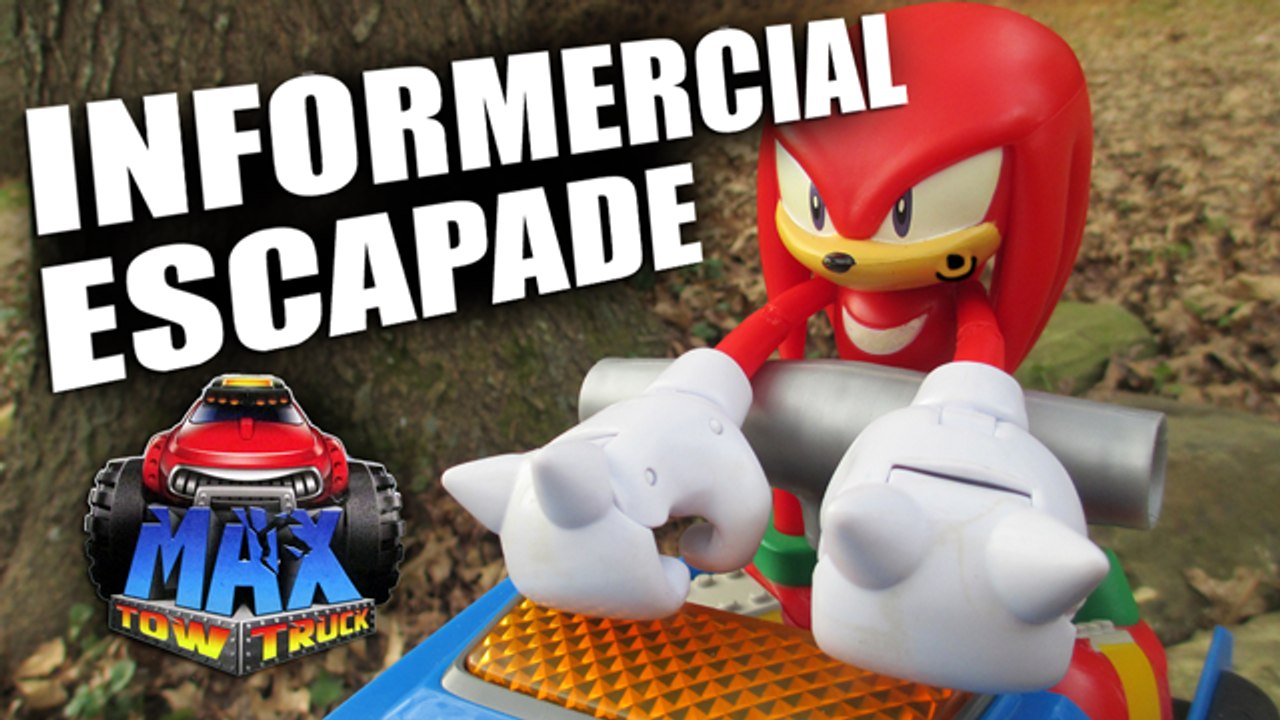 Knuckles & The Max Tow Truck by JAKKS PACIFIC - Infomercial Escapade