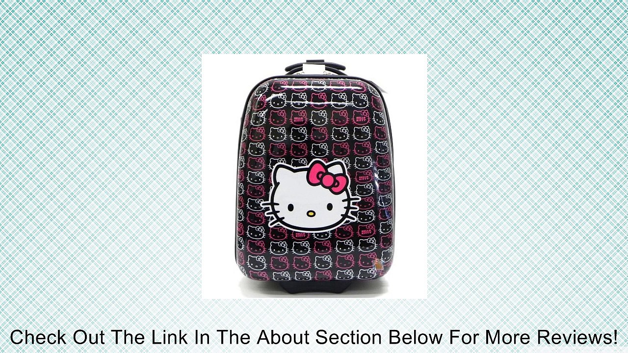 Hello Kitty Suitcase (Pink / White Hello Kitty Face) Review