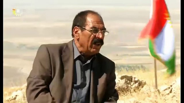 Qasim Şeşo Şingalê diparêze. Hevpeyvîneke taybet. Rûdaw tv 19ê 09a 2014an! -20140919-223545_678