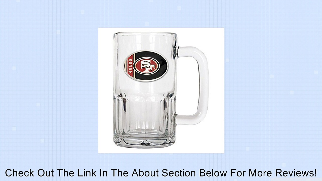 SAN FRANCISCO 49ERS NFL 20OZ ROOT BEER STYLE MUG - OVAL LOGO Review