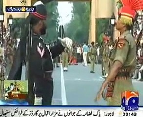 Wahga Border, 23 March 2014