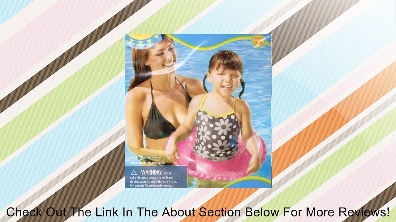 Sunshine 20-Inch Swim Ring - Pink Review