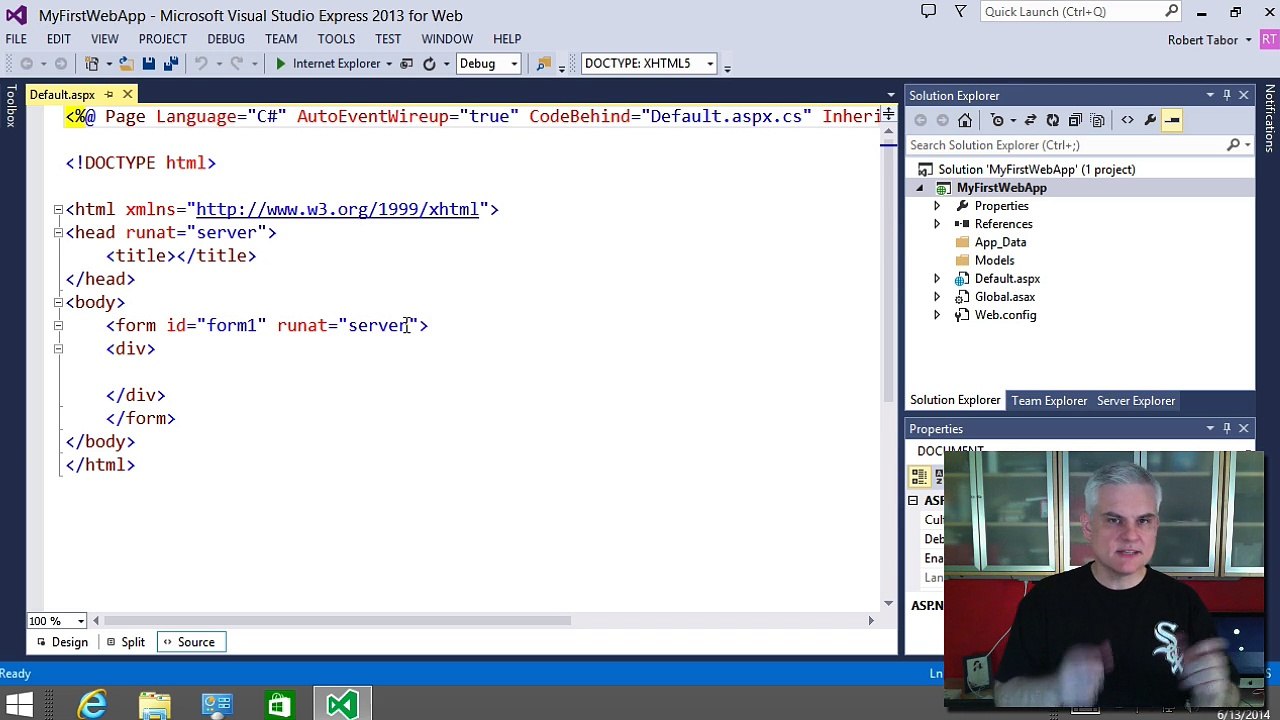 C Sharp 03 - Building Your First Web App
