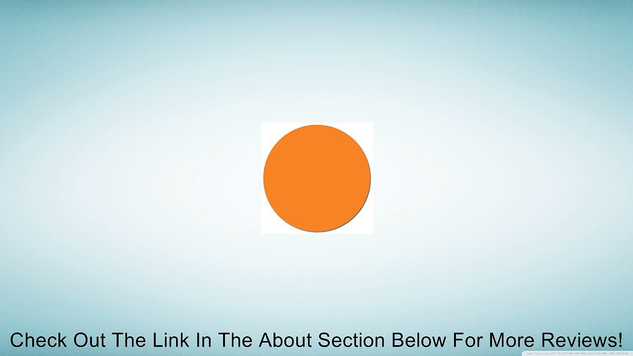 Orange 2" Solid Color Ultra Removable Labels, Roll Of 1000 Review