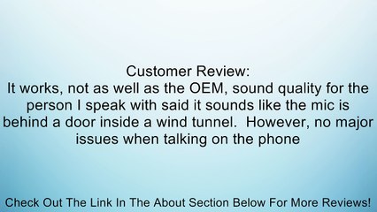 ChatterBox Duo Open Face Microphone - Black Review