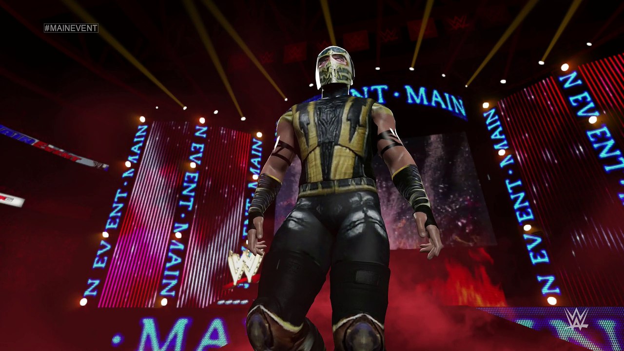 WWE Universe in WWE 2k15 part 5: The debut of Scorpion, Spawn, and the Green Lantern!