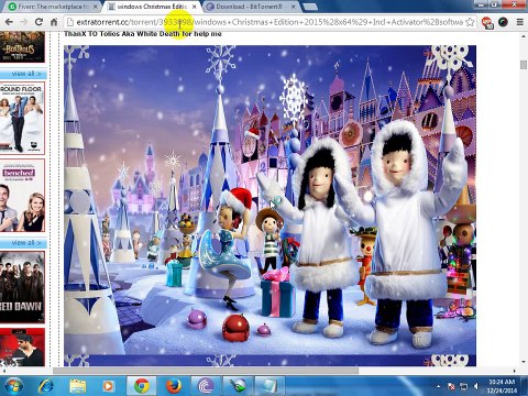 Windows Christmas Edition 2015(x64) Incl Activator+software package