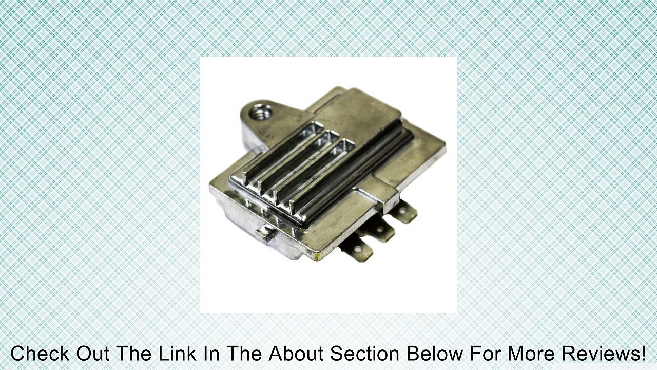 ONAN VOLTAGE REGULATOR RECTIFIER JOHN DEERE 318-420 Review