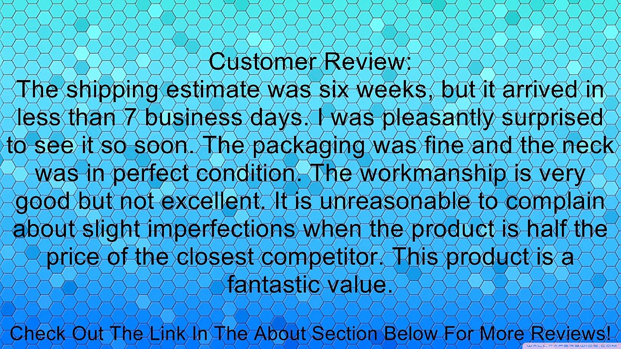 Replacement Maple Neck Fingerboard for Fender Strat Stratocaster Electric Guitar Review