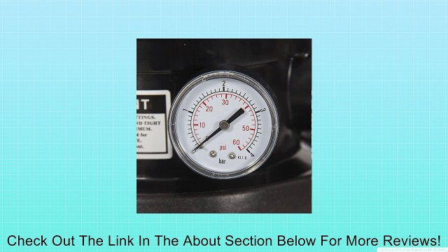 Pro 2400GPH 13 Sand Filter w/ 3/4HP Water Pump Above Ground Swimming Pool Pump Review