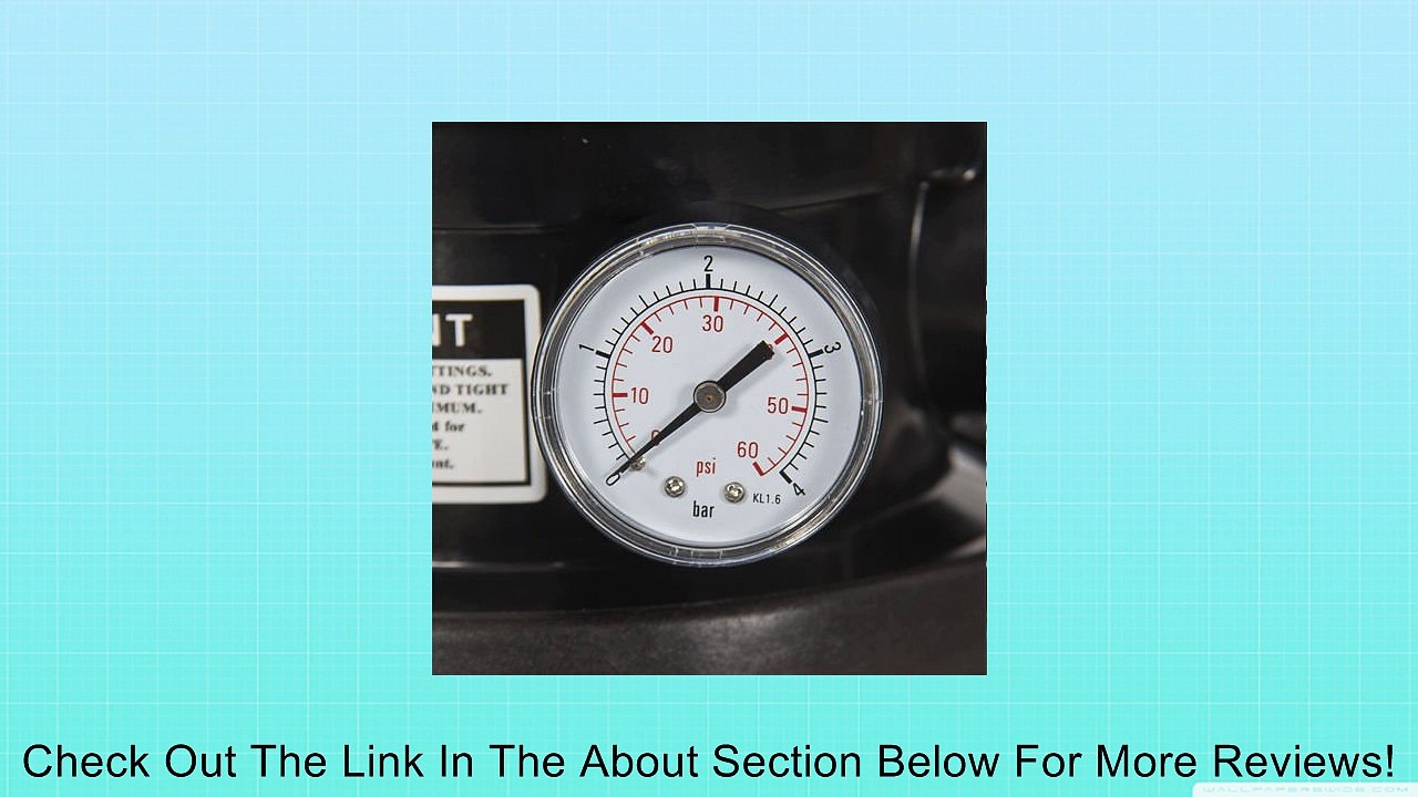 Pro 2400GPH 13" Sand Filter w/ 3/4HP Water Pump Above Ground Swimming Pool Pump Review