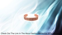 Phoenix Heavy Magnetic Copper Bangle (Cuff Bracelet) with 6 Strong Magnets 3 on Each Side Review