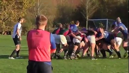 Très bel essai du jeune Anglais Pete Wild