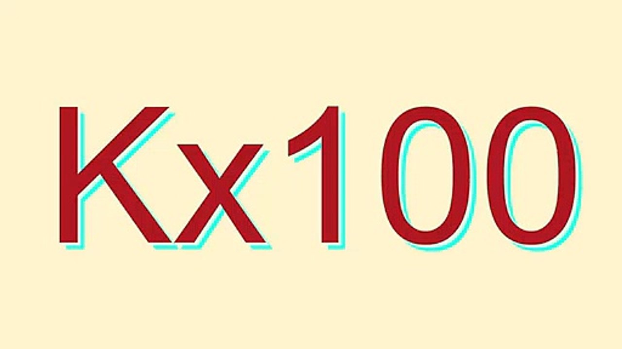 How to Pronounce Kx100