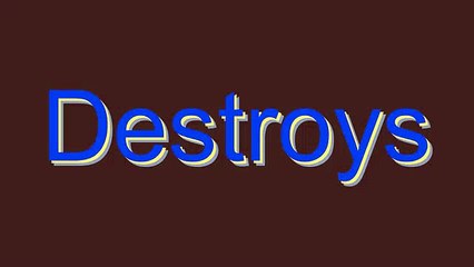 Master the Correct Pronunciation of 'Destroys' 🔊