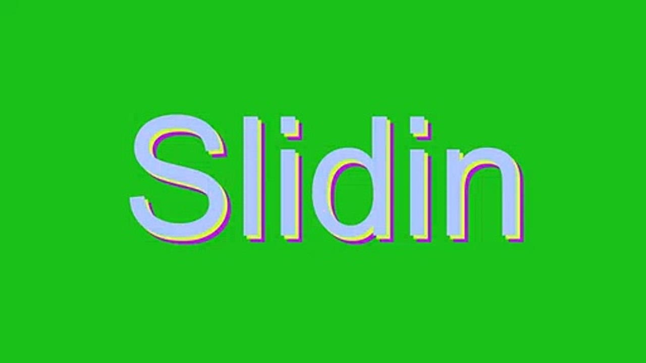 How to Pronounce Slidin