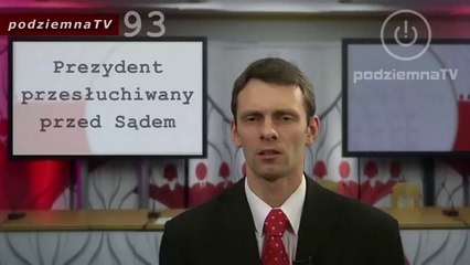 podziemna TV - Przemilczane przesłuchanie Bronisława Komorowskiego i nocna próba zmiany Konstytucji