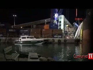 Vinç devrildi operatör hayatını kaybetti