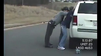 What happens When a Drunk Cop Stops a Car