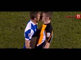 Futbolcu, önce tartıştı sonra dudağından öptü