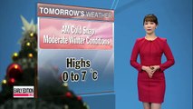 Cold snap in store on Christmas morning
