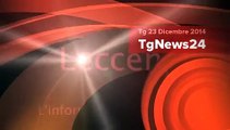 Tg 23 Dicembre 2014: leccenews24 politica, cronaca, sport, l'informazione 24 ore