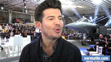 Estelle Lefébure et Vincent Niclo en immersion sur le porte-avions Charles-de-Gaulle