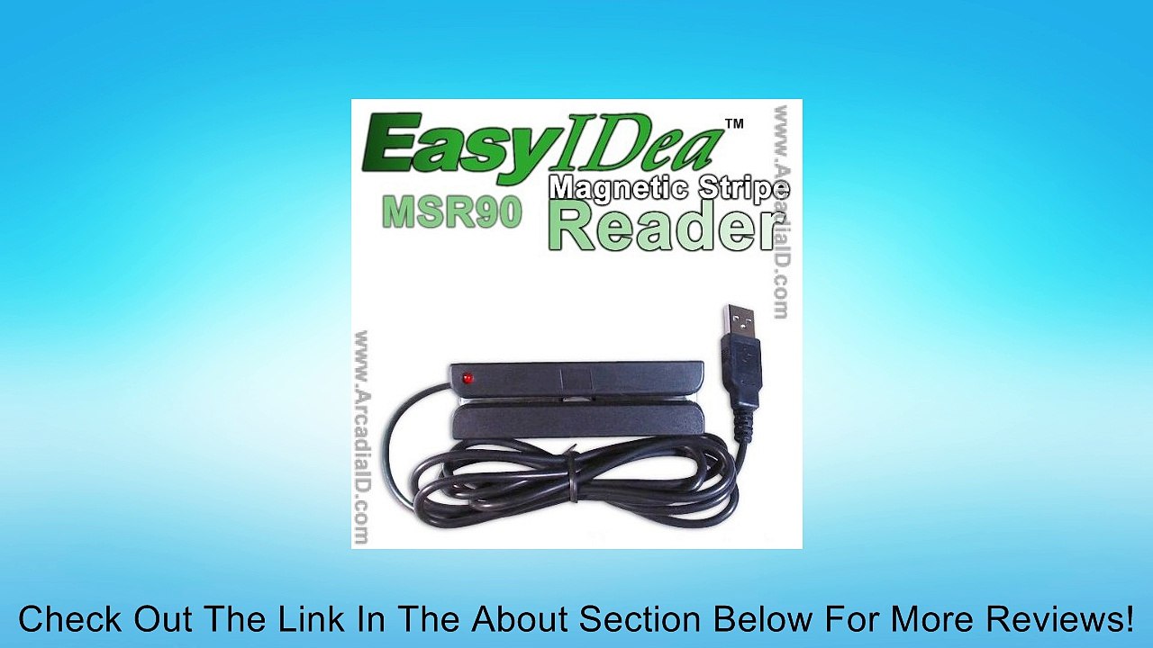 EasyIDeaTM Magnetic Stripe Reader Review