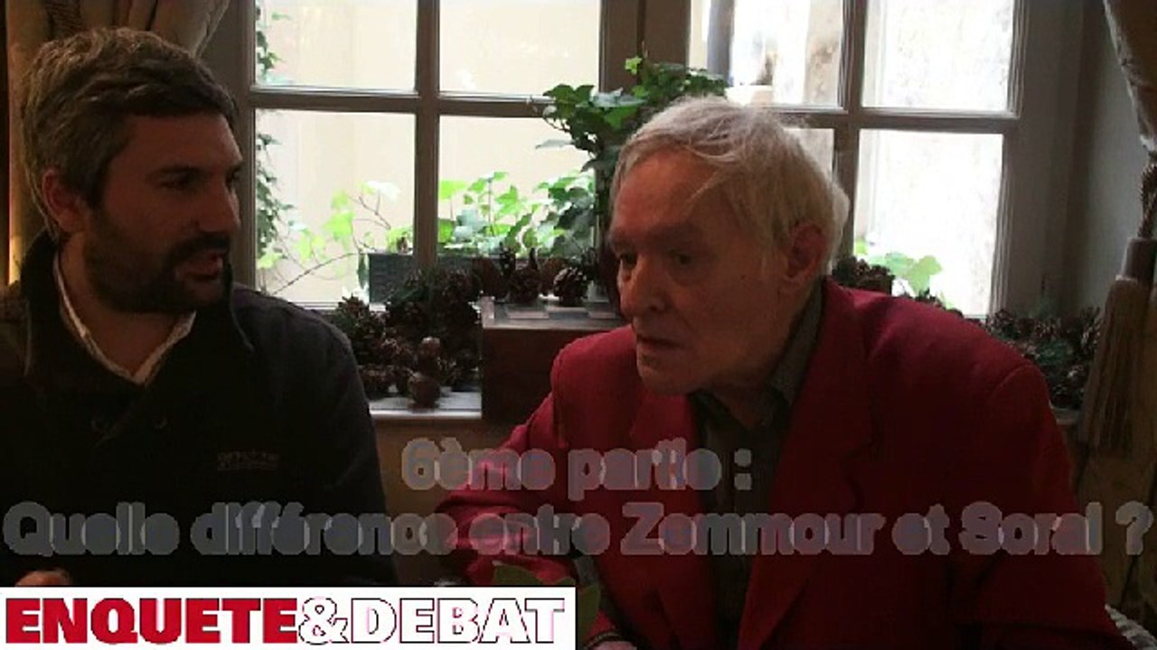 Interview de Guillaume Faye (partie 6) : Quelle différence entre Eric Zemmour et Alain Soral ?