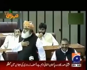 Molana Fazul Rehman speach in Parliment-PUNJABI TOTAY