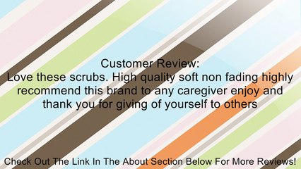 Wink 'Ruffle Wrap Top' Scrub Top Review