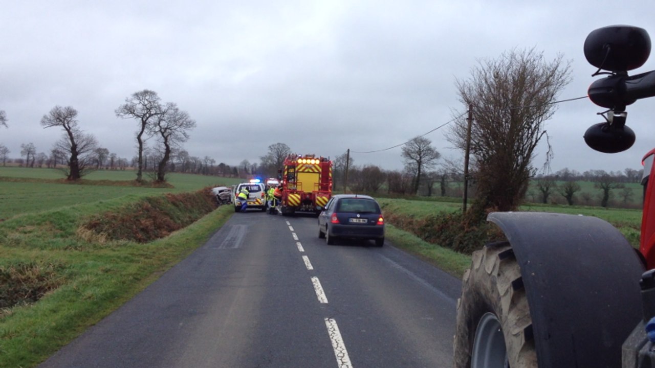 Accident sur la RD55
