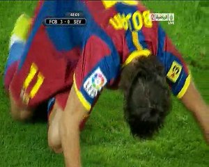 برشلونة 4-0 اشبيلية الشوط الثاني