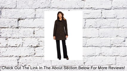AK Anne Klein Women's Mary Coat, Charcoal, Small Review