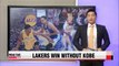 Lakers stun no. 1 Warriors without Kobe Bryant