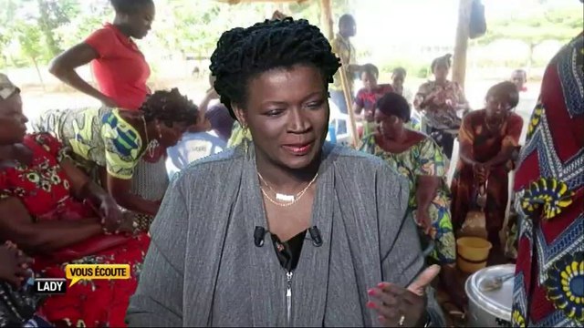 Lady vous écoute du 231214 La banque Lumumba pour la femme Roland Lumumba Pdt fondation Lumumba Kerfala Camara Pdt isolons EBola