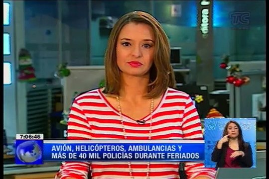 Avión, helicópteros, ambulancias y más de cuarenta mil policías durante los feriados