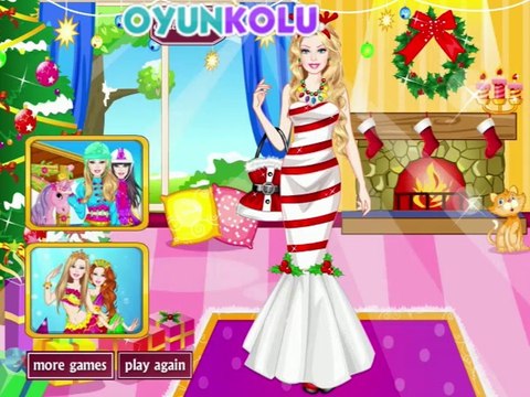 Barbie Yılbaşı Giydirme Oyununun Oynanış Videosu