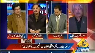 Masood Sharif Khan Khattak in Awaam with Sehzad Raza on Capital Tv- 21 Dec 2014, Part 3