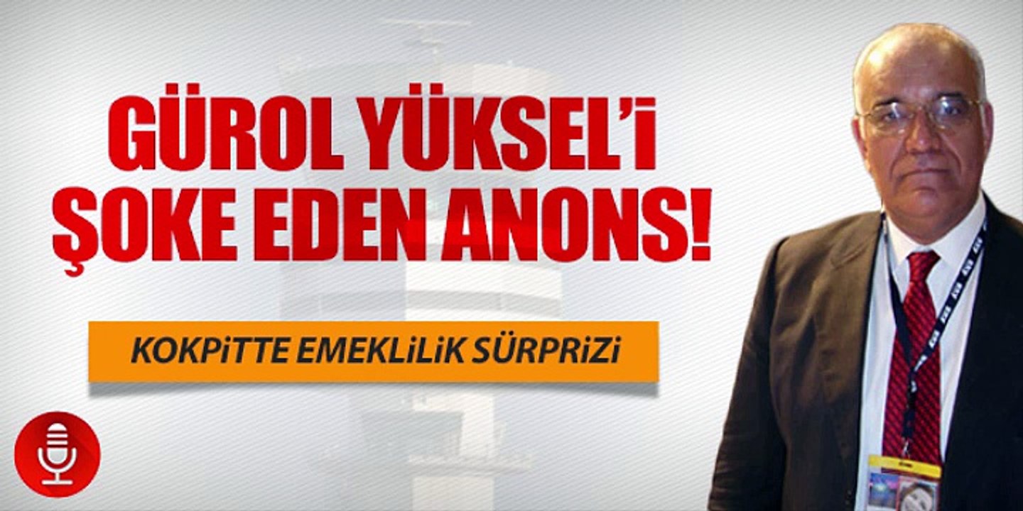 Gürol Yüksel'i şoke eden anons!