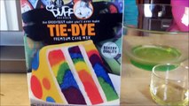 How to bake a Tie-Dye Cake - rainbow color homemade premium cake mix by Buff Goldman