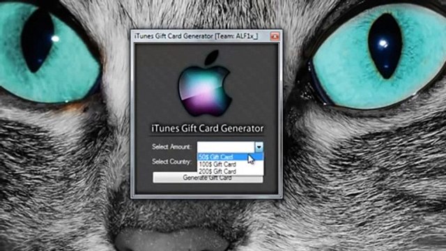 Free iTunes Gift Card Generator 2012 Updated Oct