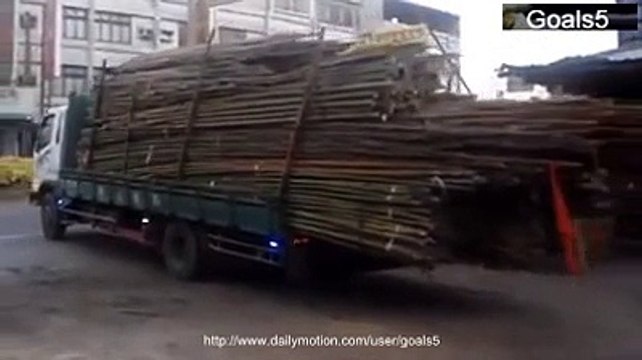 Amazing truck unload - unload like boss