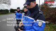 Côtes-d'Armor. Sécurité routière : contrôles dans tout le département